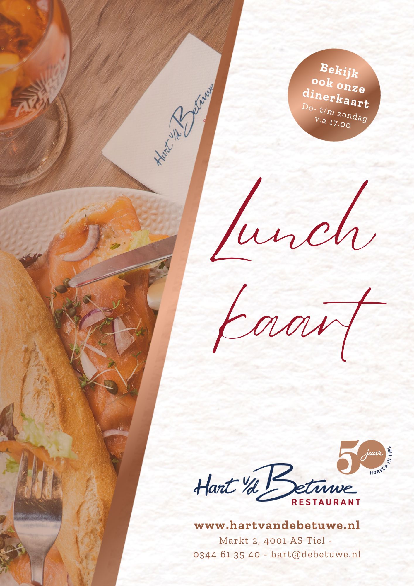 Lunchen in Tiel